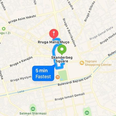 Center Apartment تيرانا المظهر الخارجي الصورة